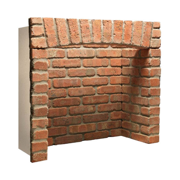 Penman Chamber Rustic Brick Front Returns