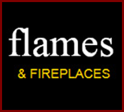 Flames and Fireplaces Logo