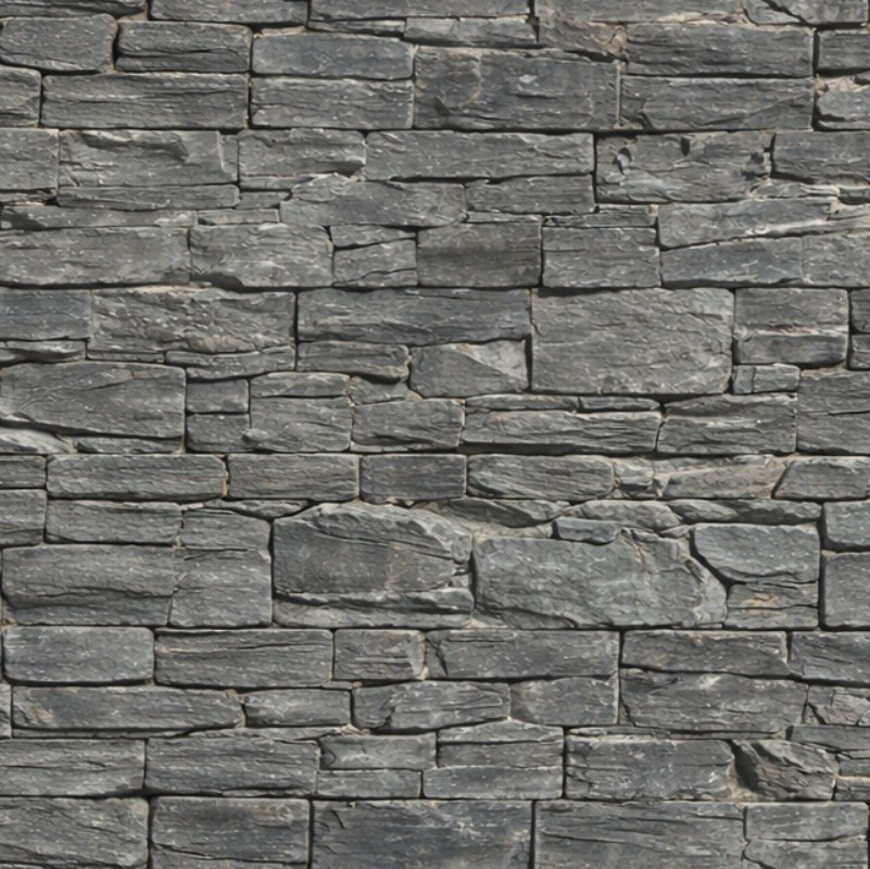 Tier Stone Multipack Cladding - Black Slate