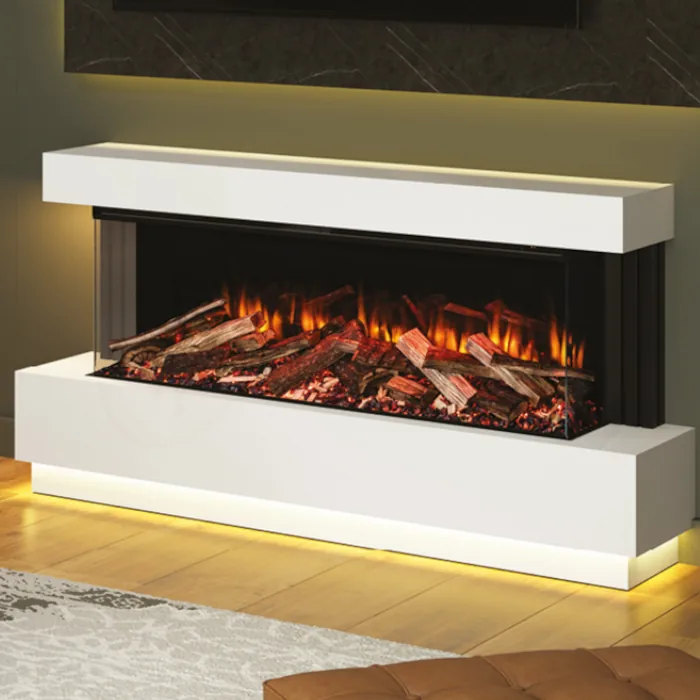 Diamond Sycamore Electric Fireplace Suite